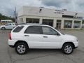 2009 Clear White Kia Sportage LX  photo #2