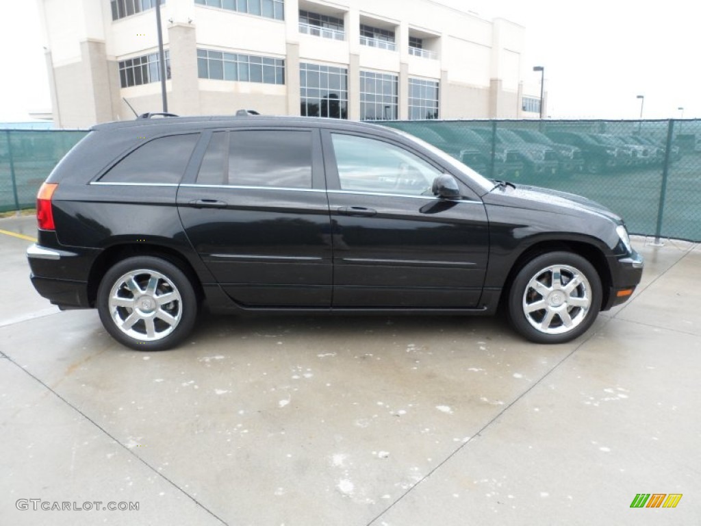 Brilliant Black Crystal Pearlcoat 2008 Chrysler Pacifica Limited Exterior Photo #50878045