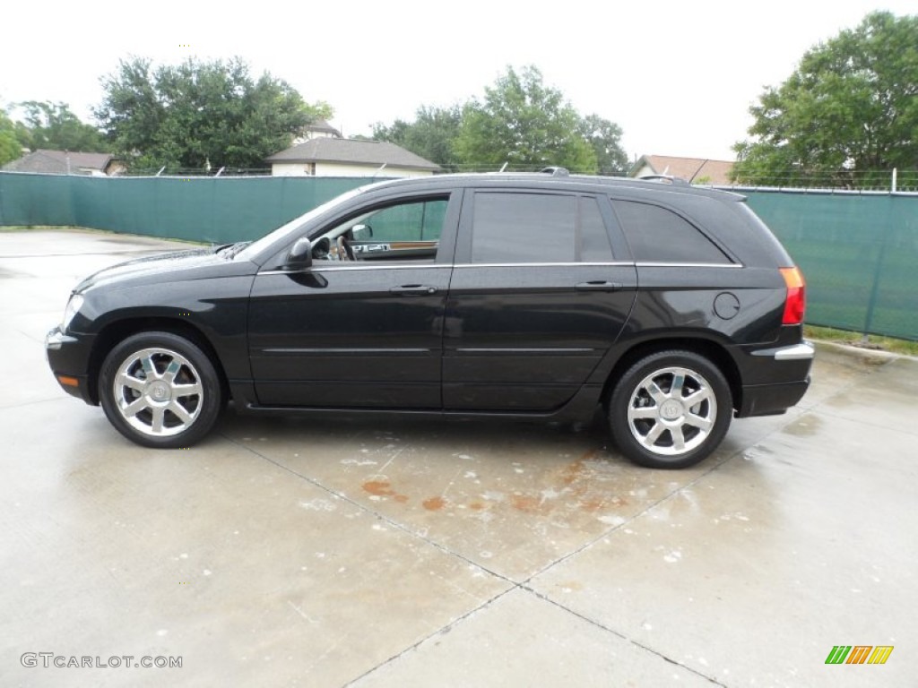 Brilliant Black Crystal Pearlcoat 2008 Chrysler Pacifica Limited Exterior Photo #50878102