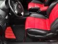 Black/Red 2003 Volkswagen New Beetle GLS 1.8T Coupe Interior Color