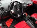 Black/Red Interior Photo for 2003 Volkswagen New Beetle #50878582