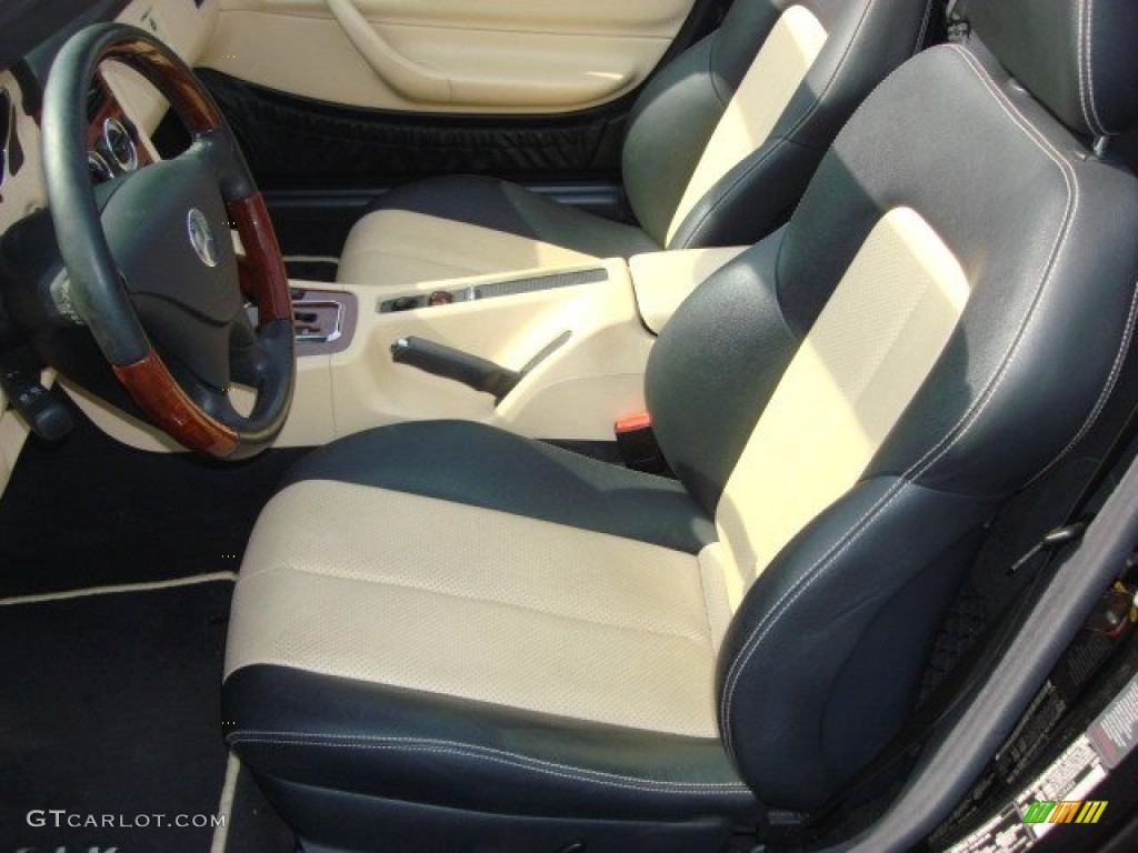Sienna Beige Interior 2004 Mercedes-Benz SLK 320 Roadster Photo #50879173