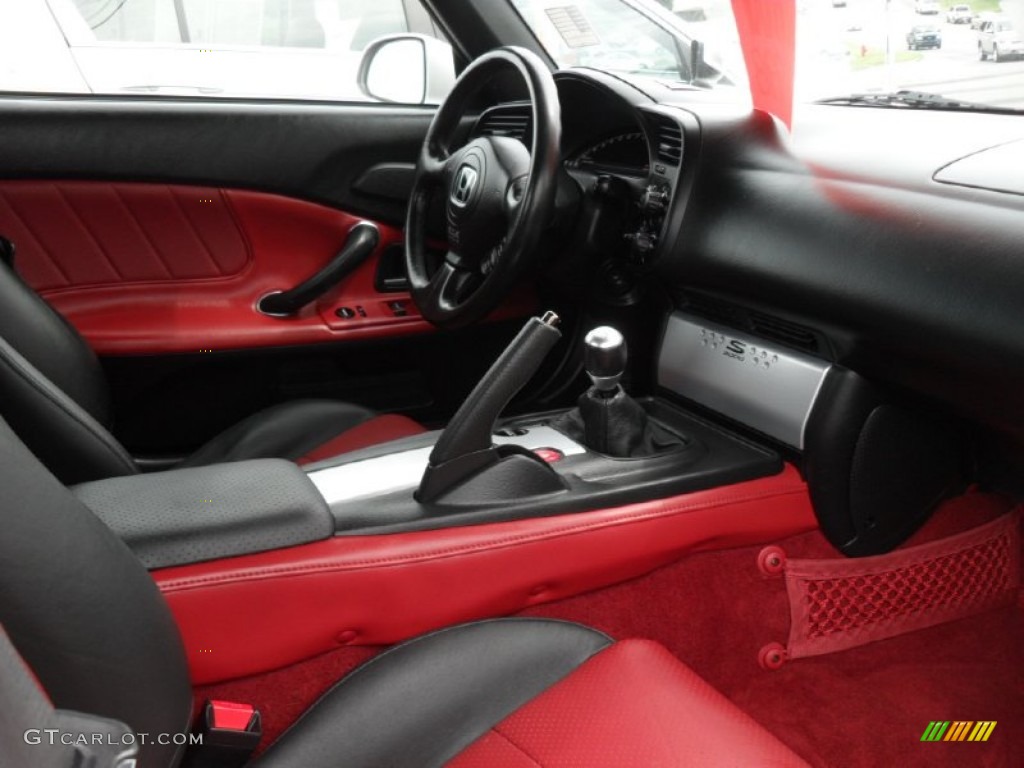 Red Black Interior 2005 Honda S2000 Roadster Photo 50879683