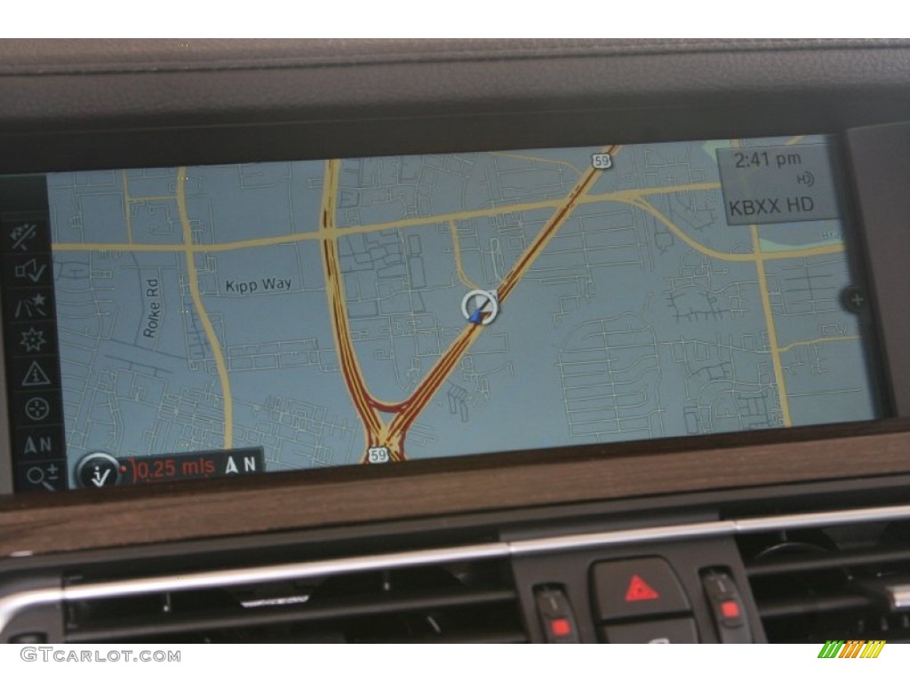 2012 BMW 7 Series 750i Sedan Navigation Photo #50879785