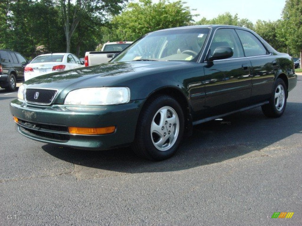 Juniper Green Pearl 1996 Acura TL 3.2 Sedan Exterior Photo #50880337