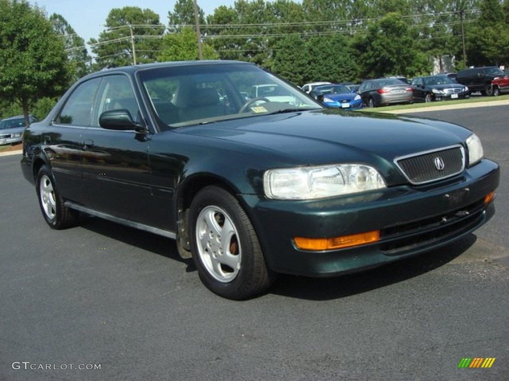 Juniper Green Pearl 1996 Acura TL 3.2 Sedan Exterior Photo #50880424