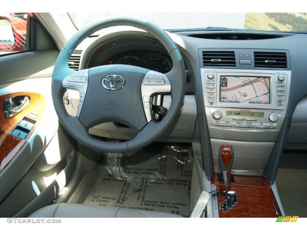2011 Toyota Camry Hybrid Bisque Dashboard Photo #50880643