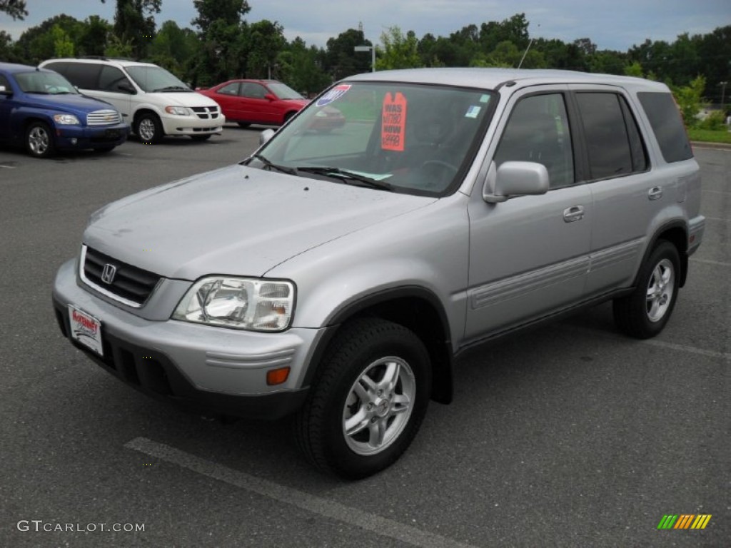 2001 CR-V Special Edition 4WD - Satin Silver Metallic / Dark Gray photo #1