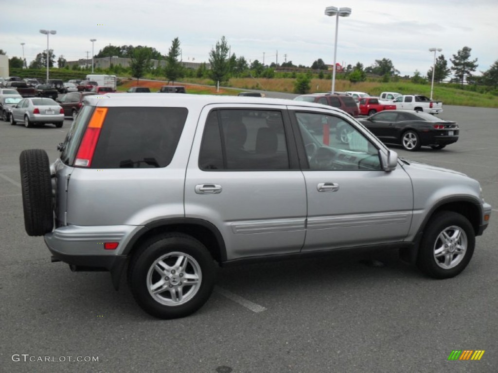 2001 CR-V Special Edition 4WD - Satin Silver Metallic / Dark Gray photo #3