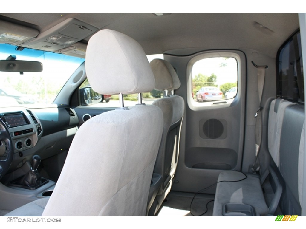 Graphite Gray Interior 2005 Toyota Tacoma TRD Access Cab 4x4 Photo #50881216