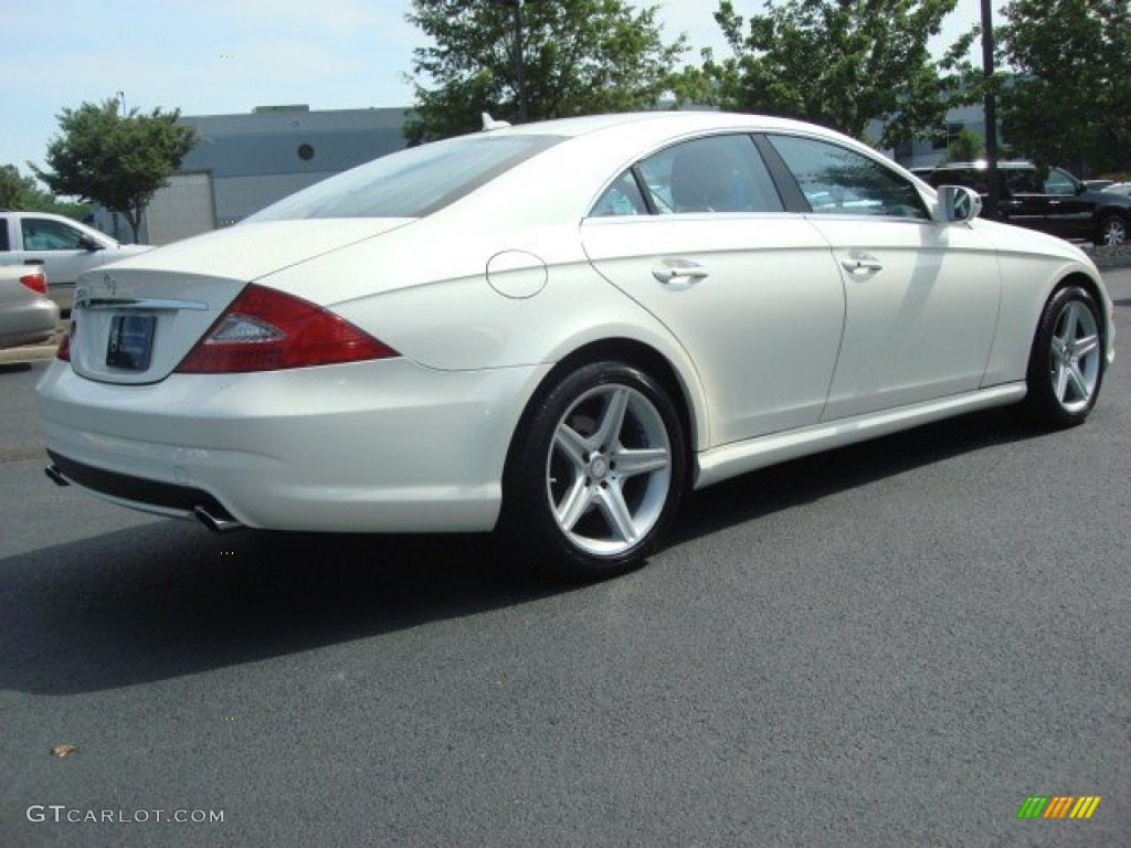 Mercedes cls diamond white #6