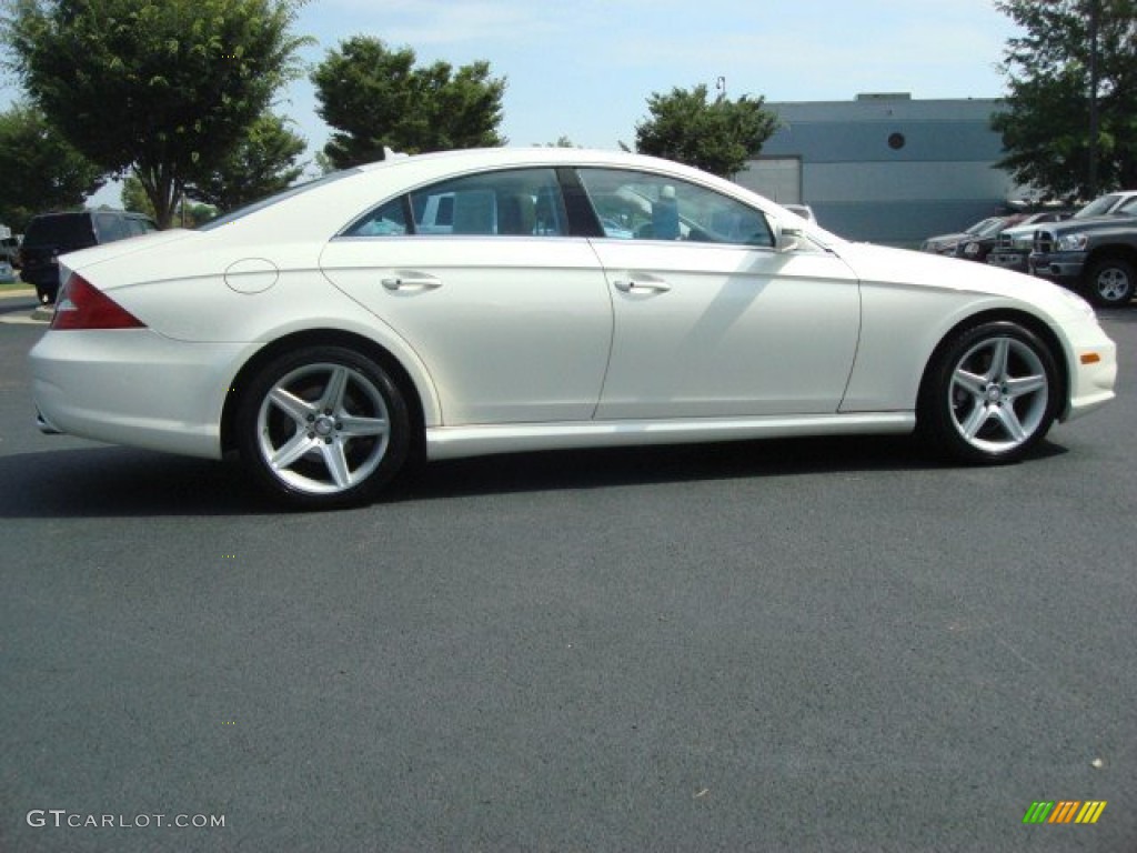 Diamond White Metallic 2011 Mercedes-Benz CLS 550 Exterior Photo #50881342