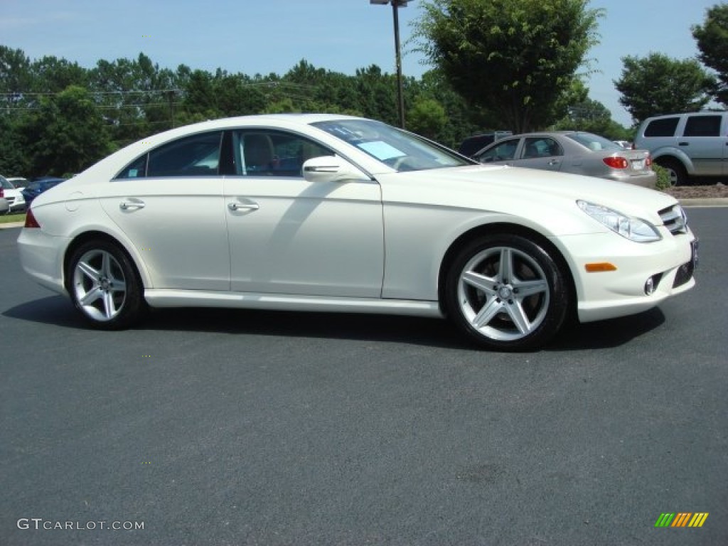 Diamond White Metallic 2011 Mercedes-Benz CLS 550 Exterior Photo #50881360