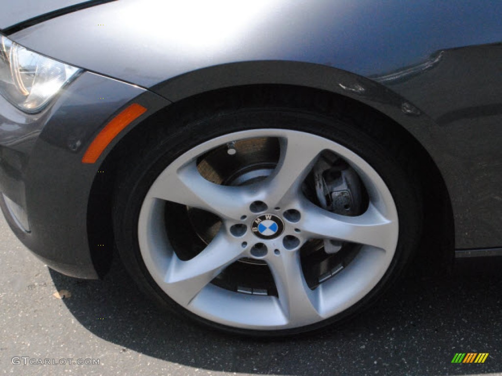 2008 3 Series 335i Convertible - Sparkling Graphite Metallic / Oyster photo #16