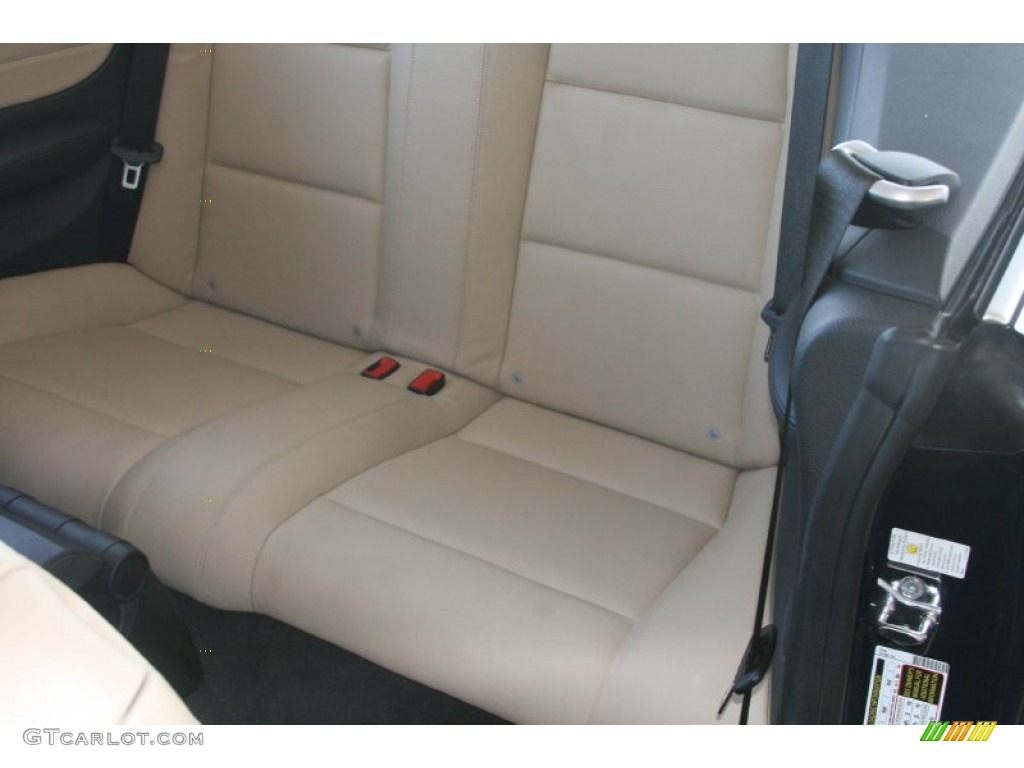 2008 1 Series 128i Convertible - Monaco Blue Metallic / Savanna Beige photo #21