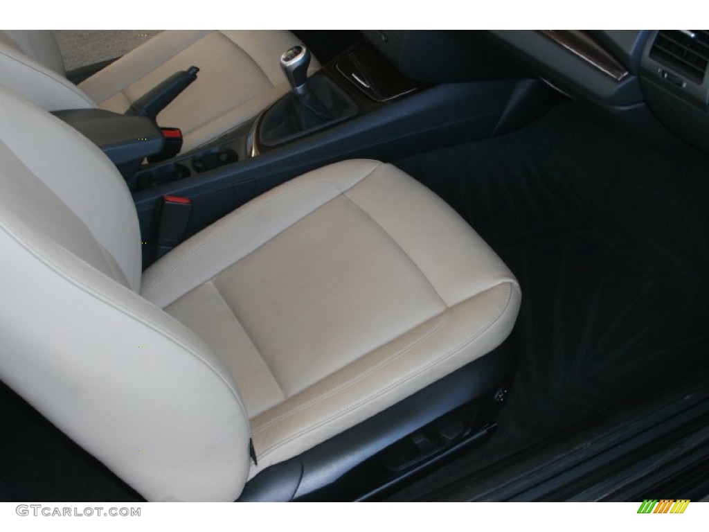 2008 1 Series 128i Convertible - Monaco Blue Metallic / Savanna Beige photo #26
