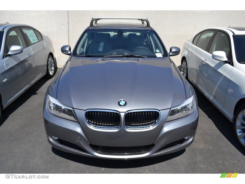 2011 3 Series 328i Sedan - Space Gray Metallic / Gray Dakota Leather photo #3