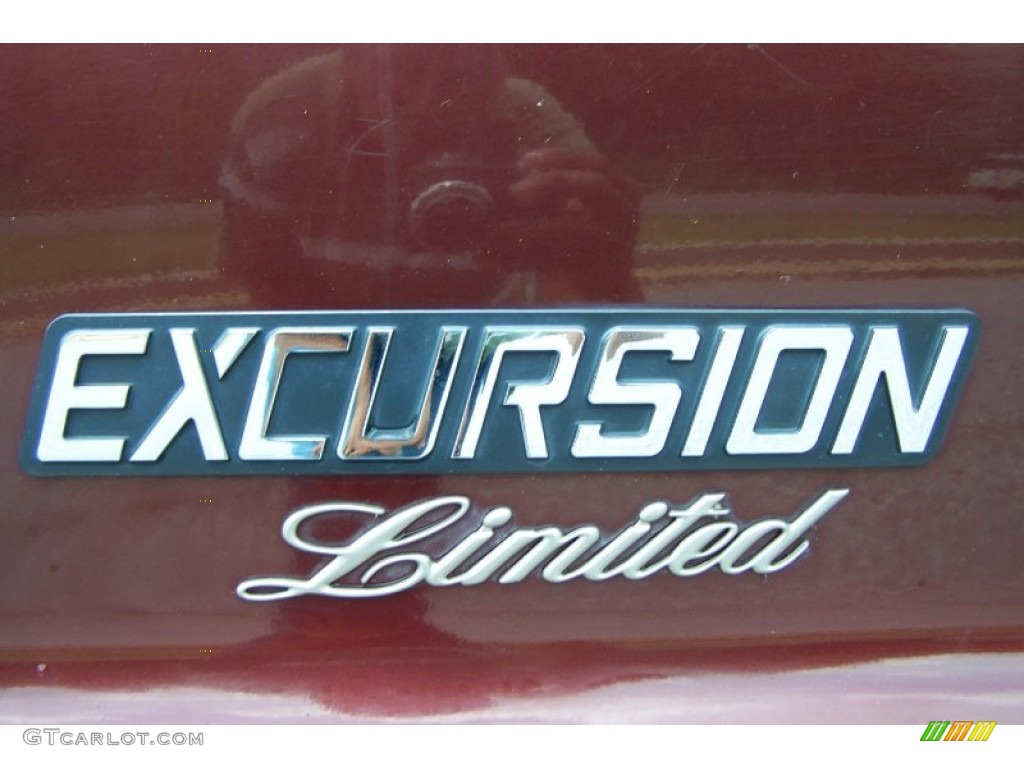 2001 Excursion Limited - Chestnut Metallic / Medium Parchment photo #15