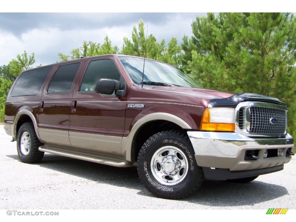 Chestnut Metallic 2001 Ford Excursion Limited Exterior Photo #50882608