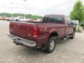 2007 Dark Toreador Red Metallic Ford F250 Super Duty XLT SuperCab 4x4  photo #10