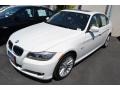 Alpine White - 3 Series 335d Sedan Photo No. 5