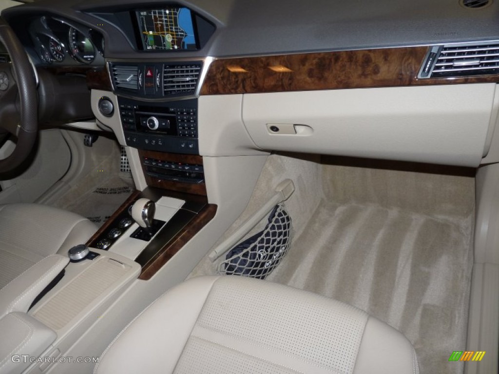 2010 Mercedes-Benz E 63 AMG Sedan Almond Beige Dashboard Photo #50883214