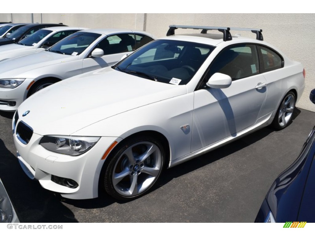 2011 3 Series 335i Coupe - Alpine White / Black Dakota Leather photo #4