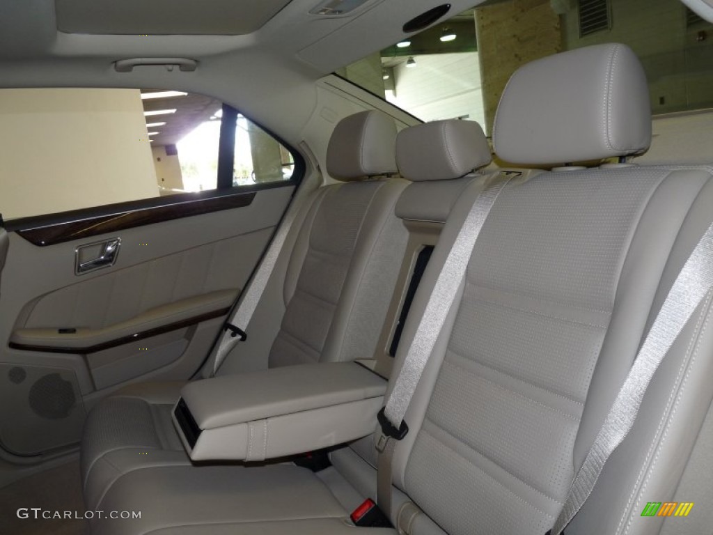Almond Beige Interior 2010 Mercedes-Benz E 63 AMG Sedan Photo #50883337