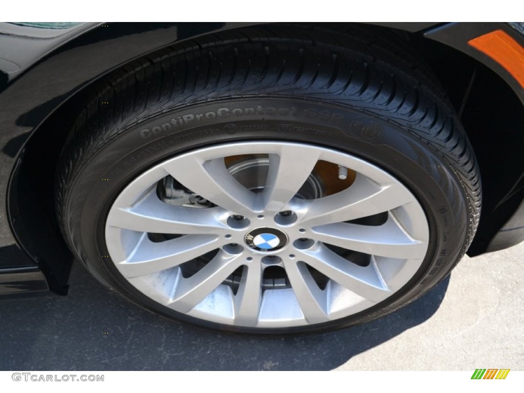 2011 3 Series 328i Sedan - Jet Black / Black Dakota Leather photo #2