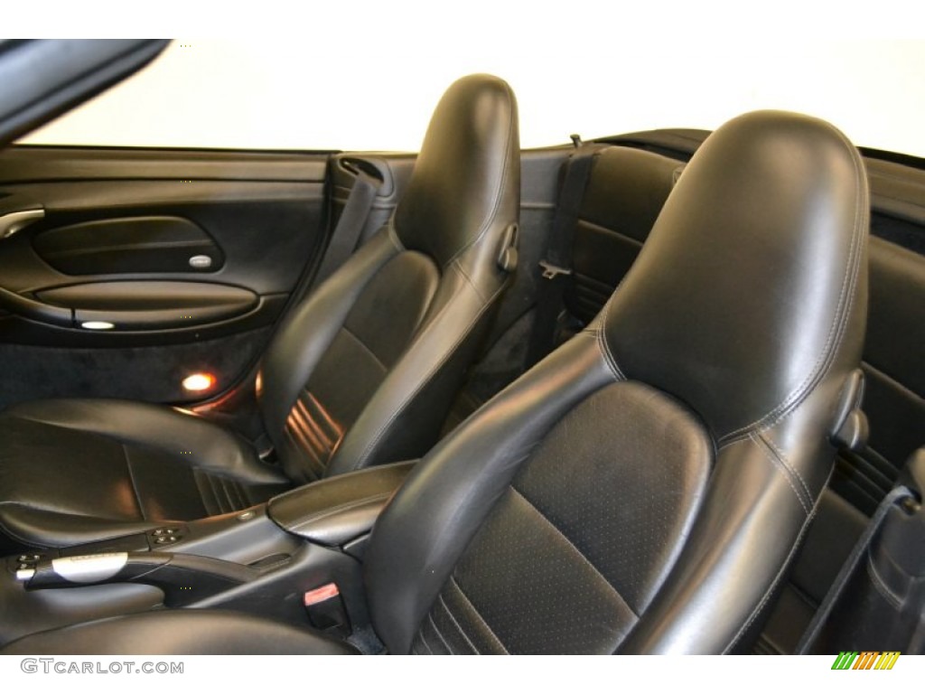 Black Interior 2004 Porsche 911 Turbo Cabriolet Photo #50885266