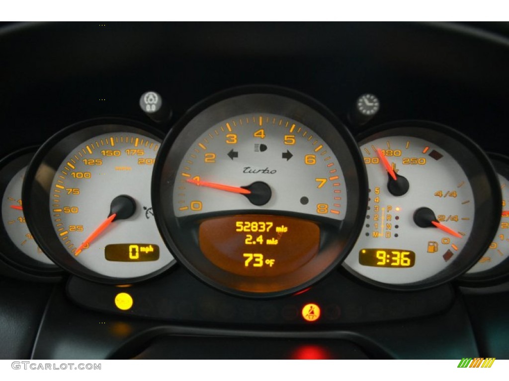 2004 Porsche 911 Turbo Cabriolet Gauges Photo #50885323
