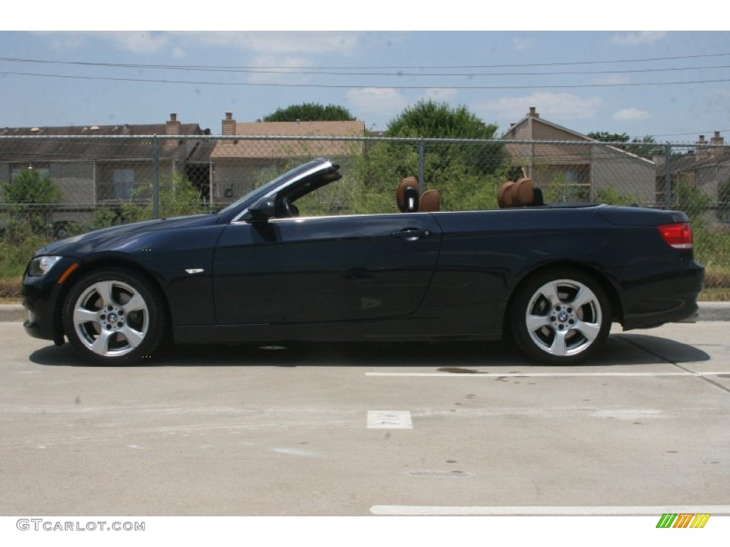 2007 3 Series 328i Convertible - Monaco Blue Metallic / Saddle Brown/Black photo #13