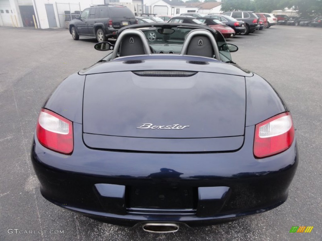 Lapis Blue Metallic 2005 Porsche Boxster Standard Boxster Model Exterior Photo #50885908