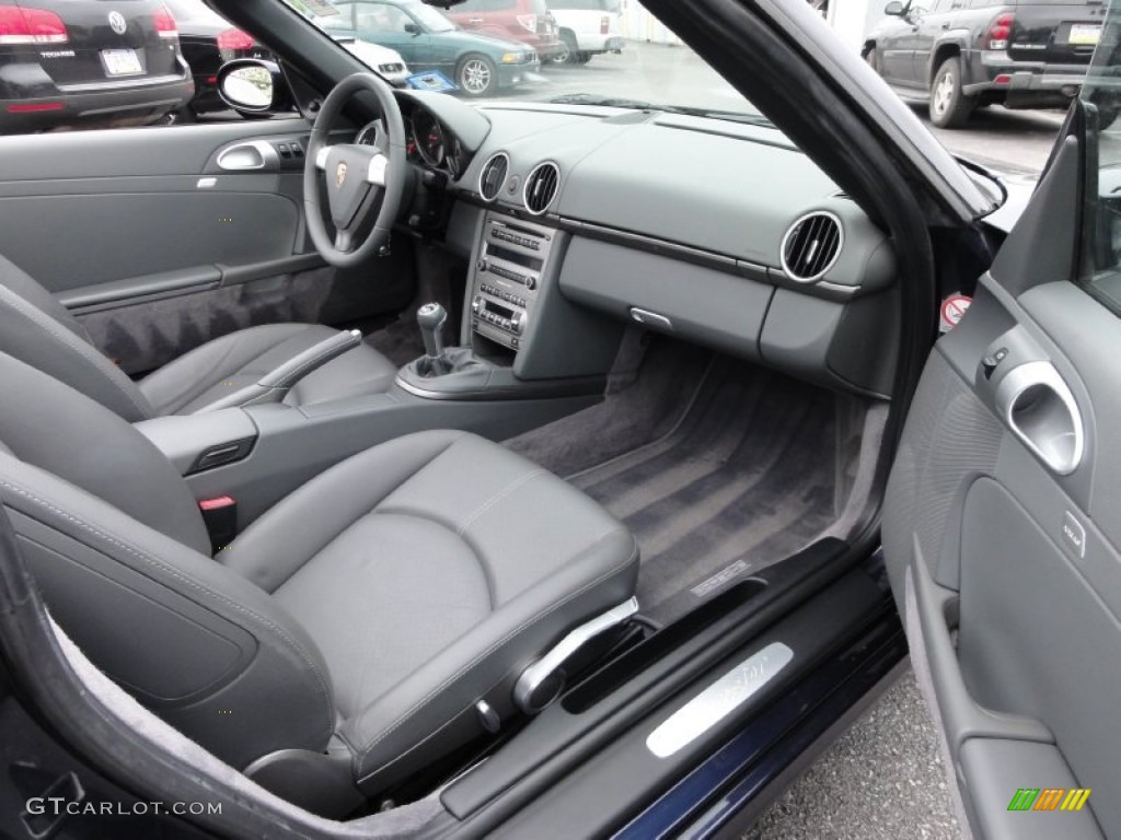 2005 Porsche Boxster Standard Boxster Model Stone Grey Dashboard Photo #50886052