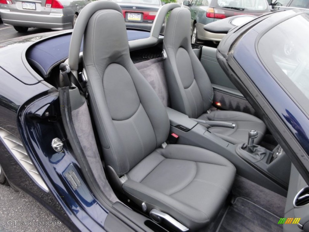 Stone Grey Interior 2005 Porsche Boxster Standard Boxster Model Photo #50886108