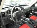 2008 Dodge Nitro Dark Slate Gray/Red Interior Prime Interior Photo