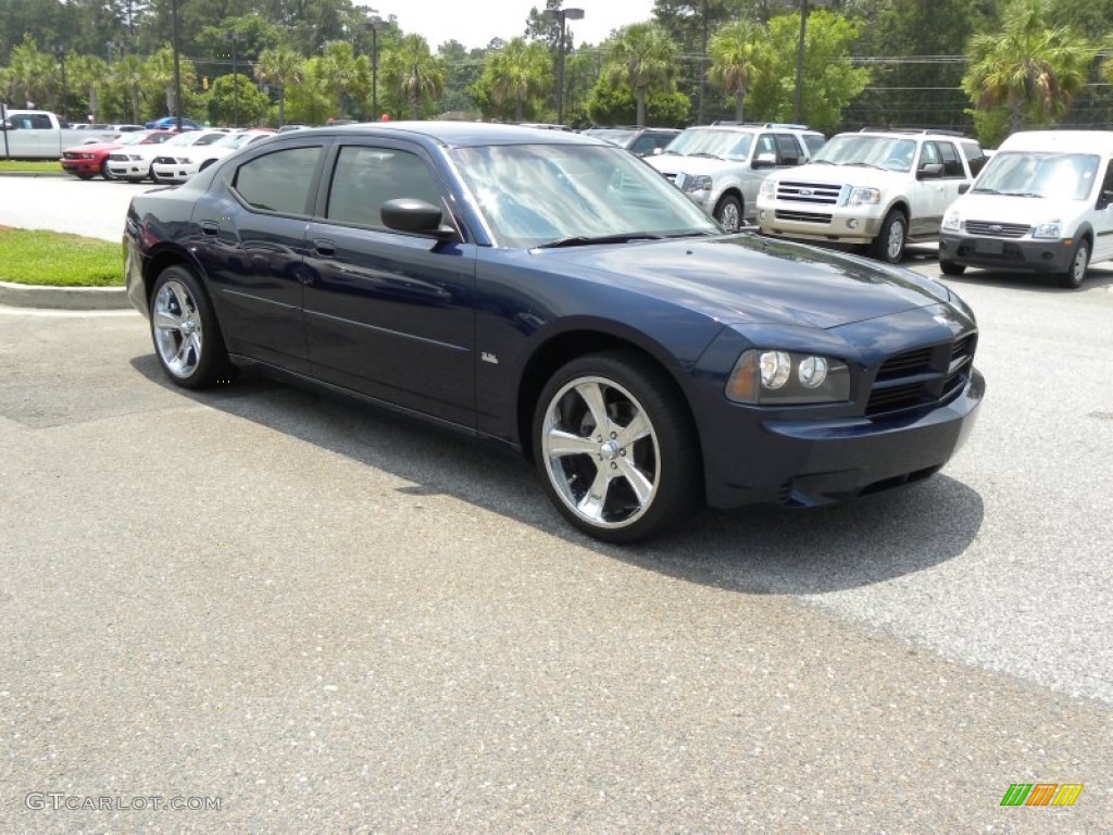 Midnight Blue Pearl Dodge Charger