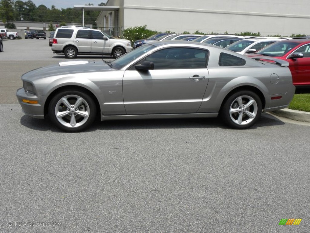 Vapor Silver Metallic 2008 Ford Mustang GT Premium Coupe Exterior Photo #50887303