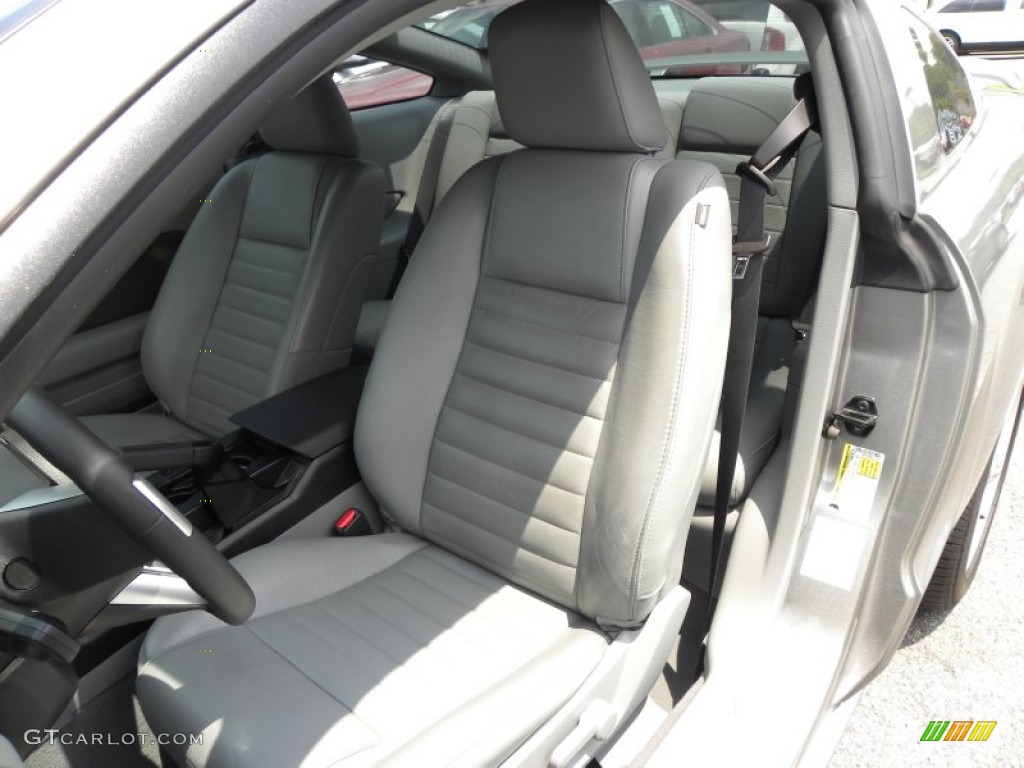 Light Graphite Interior 2008 Ford Mustang GT Premium Coupe Photo #50887333