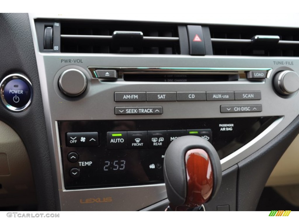 2011 Lexus RX 450h AWD Hybrid Controls Photo #50887435