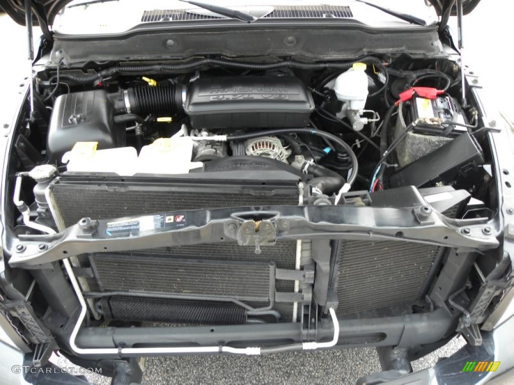 2007 Dodge Ram 1500 SLT Quad Cab 4.7 Liter Flex Fuel SOHC 16-Valve V8 Engine Photo #50888017