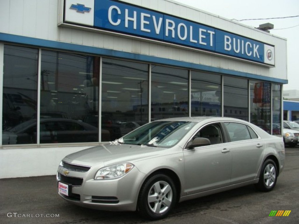 Silverstone Metallic Chevrolet Malibu