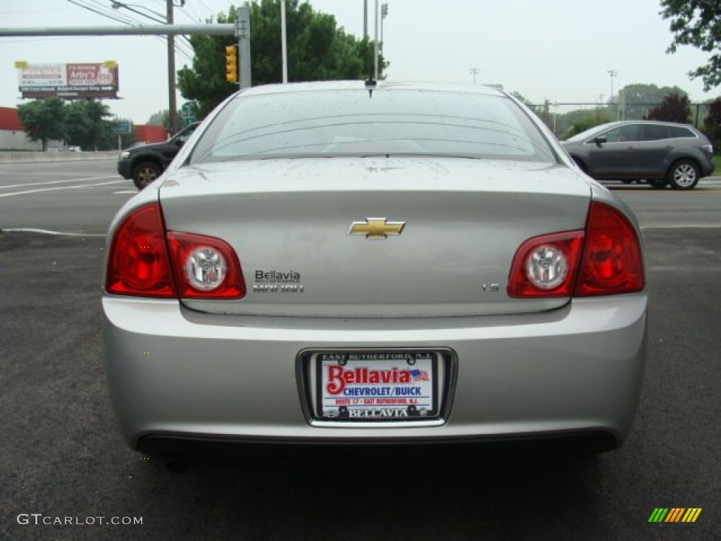 2008 Malibu LS Sedan - Silverstone Metallic / Titanium Gray photo #5