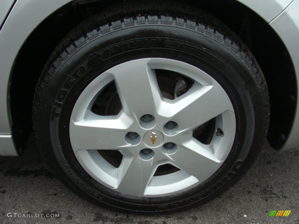 2008 Malibu LS Sedan - Silverstone Metallic / Titanium Gray photo #14