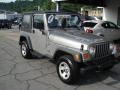2000 Silverstone Metallic Jeep Wrangler Sport 4x4  photo #2