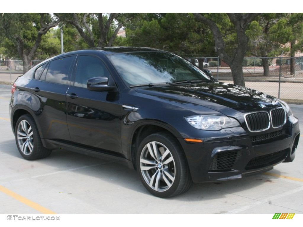 Black Sapphire Metallic 2010 BMW X6 M Standard X6 M Model Exterior Photo #50890042