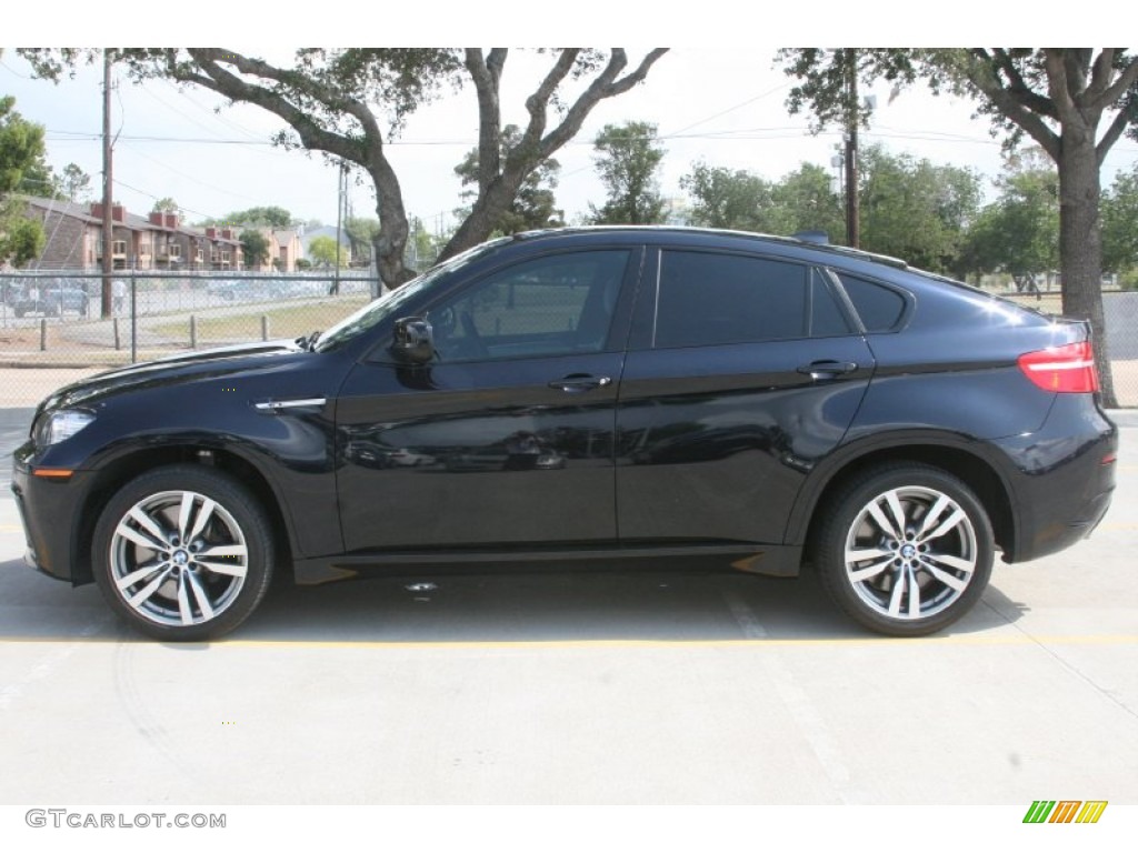 Black Sapphire Metallic 2010 BMW X6 M Standard X6 M Model Exterior Photo #50890135