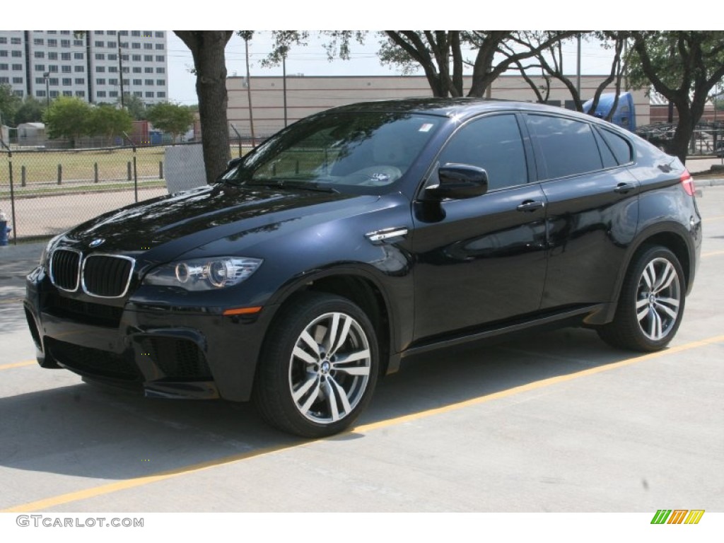 Black Sapphire Metallic 2010 BMW X6 M Standard X6 M Model Exterior Photo #50890153