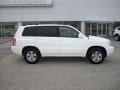 2002 Super White Toyota Highlander I4  photo #2