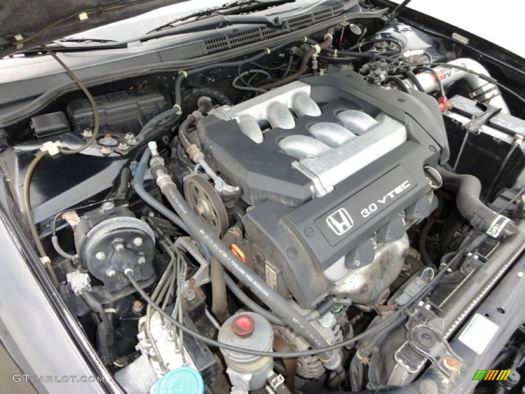 2002 Honda Accord LX V6 Sedan Engine Photos
